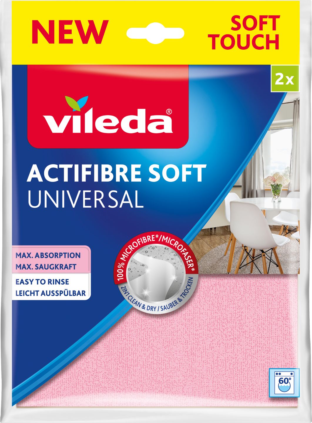 VILEDA Allzwecktücher »Actifibre Soft«