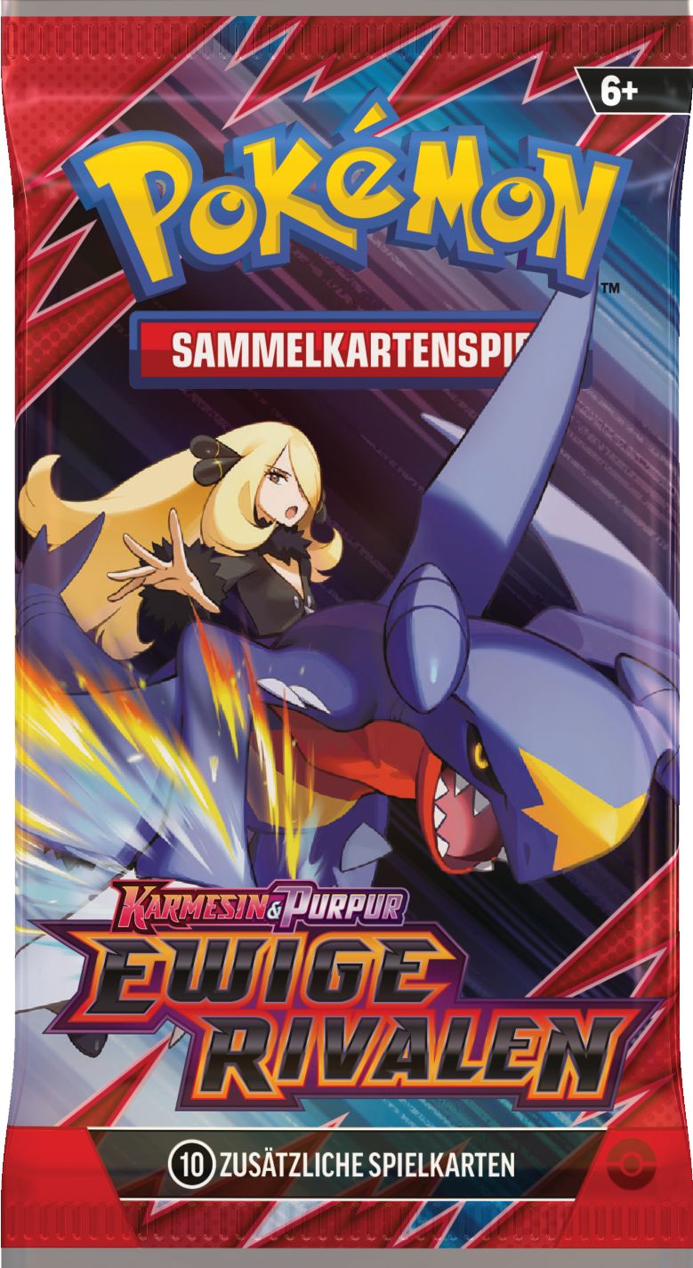POKÉMON Boosterpack »Karmesin & Purpur - Ewige Rivalen»