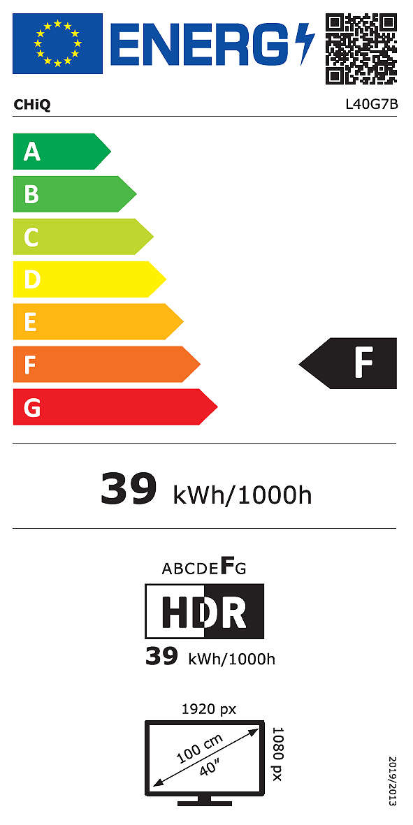 Abbildung des Angebots CHIQ Smart-LED-TV »L40G7B« 