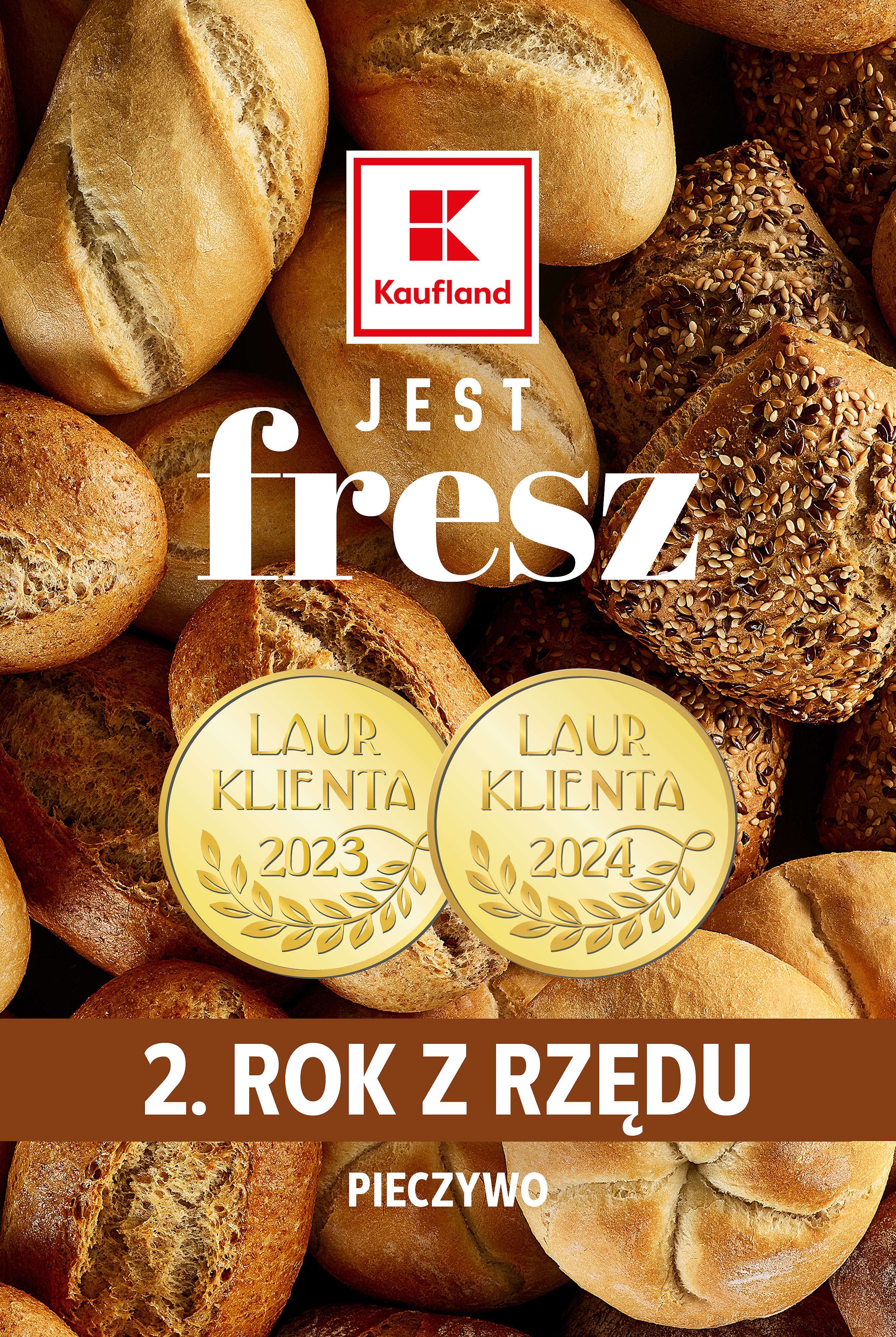 Kaufland jest FRESZ - świeże pieczywo z piekarni