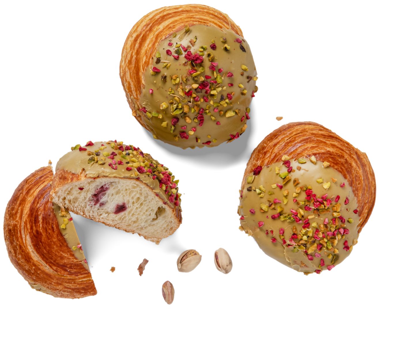 Pistazien-Rolle New York Style