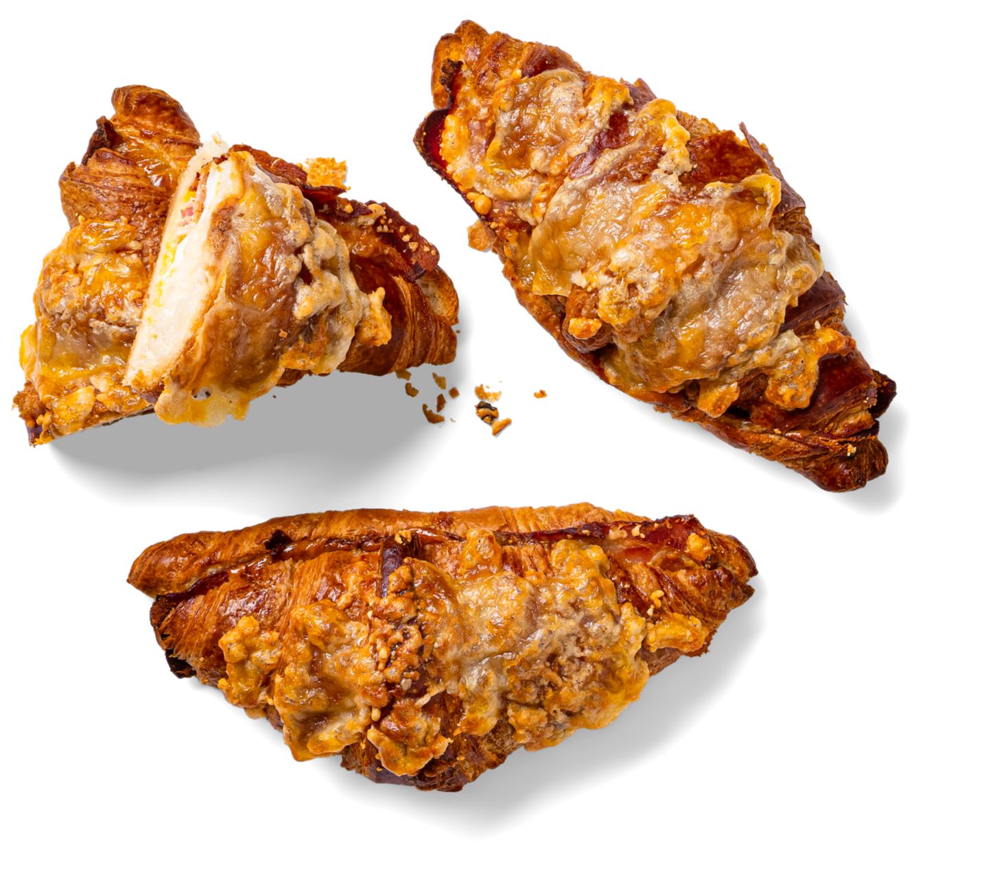 Plunderteig-Croissant