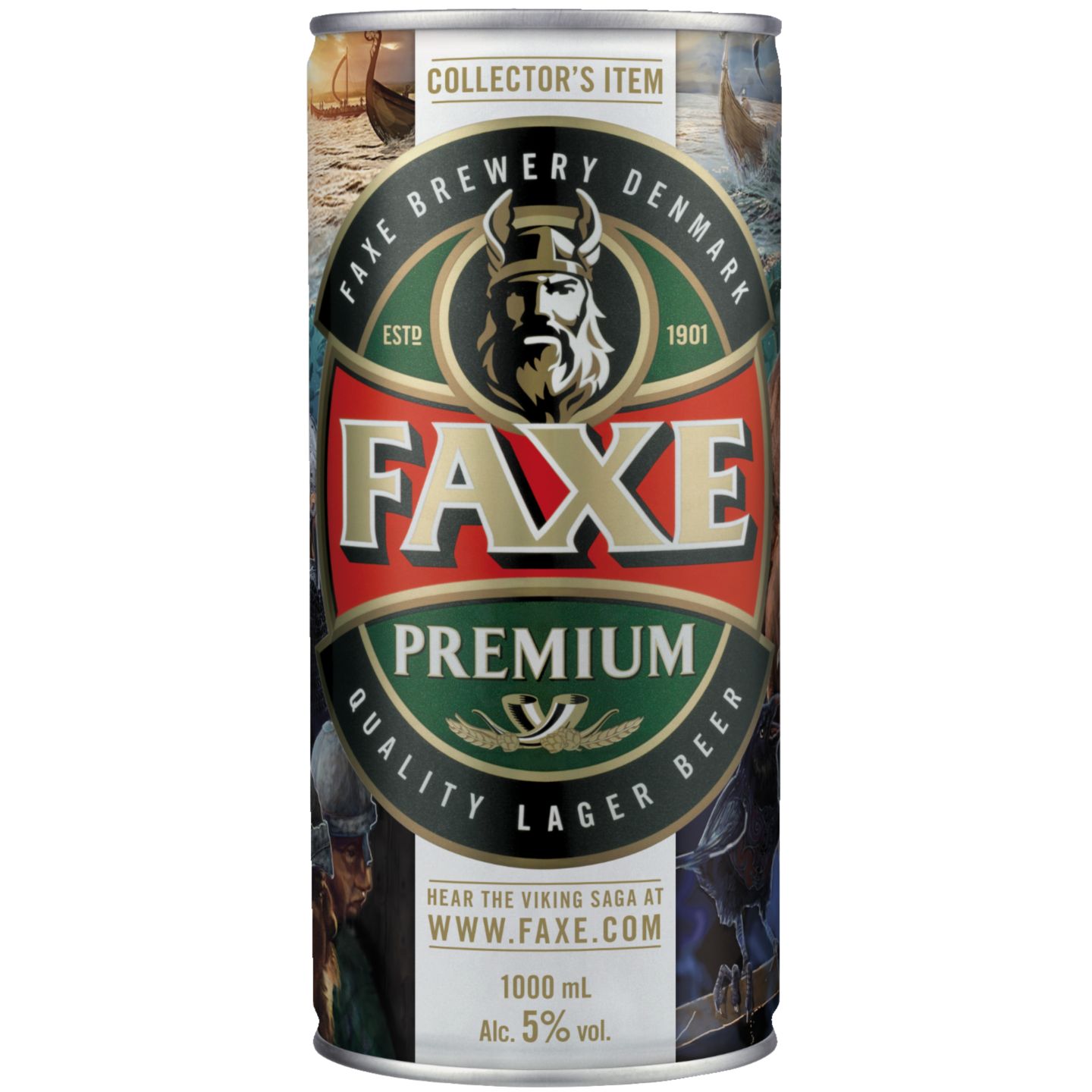 Изображение на Faxe Бира premium
5% vol