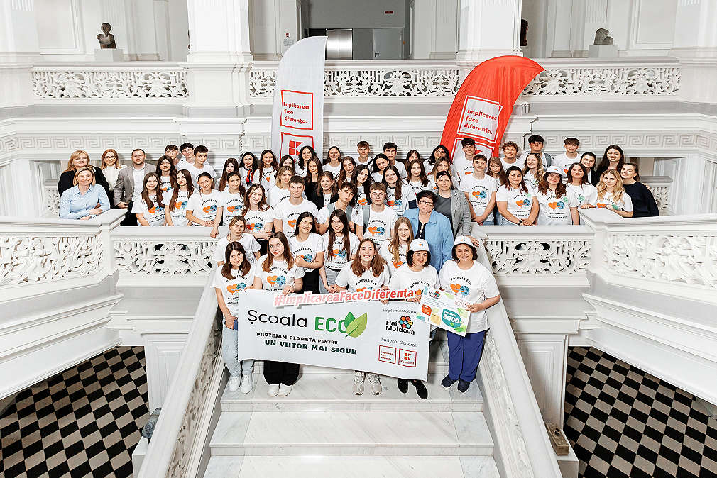 Școala ECO: Peste 5000 de elevi au aplicat sustenabilitatea în practică