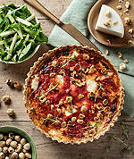 Fotografija recepta QUICHE s ciklom i kozjim sirom
