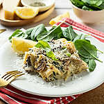 Fotografija recepta Lazanje iz tave sa šampinjonima