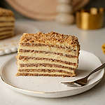 Fotografija recepta Torta od lješnjaka i vanilije