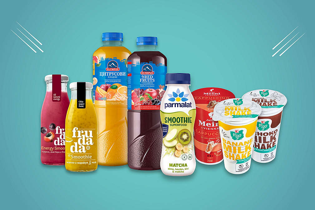 Разнообразие от напитки