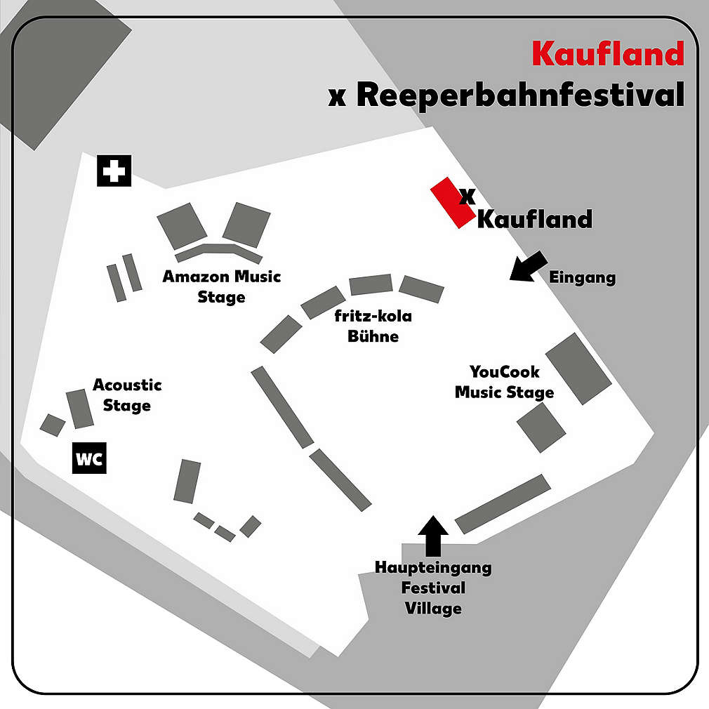 Karte Kaufland x Reeperbahn Festival