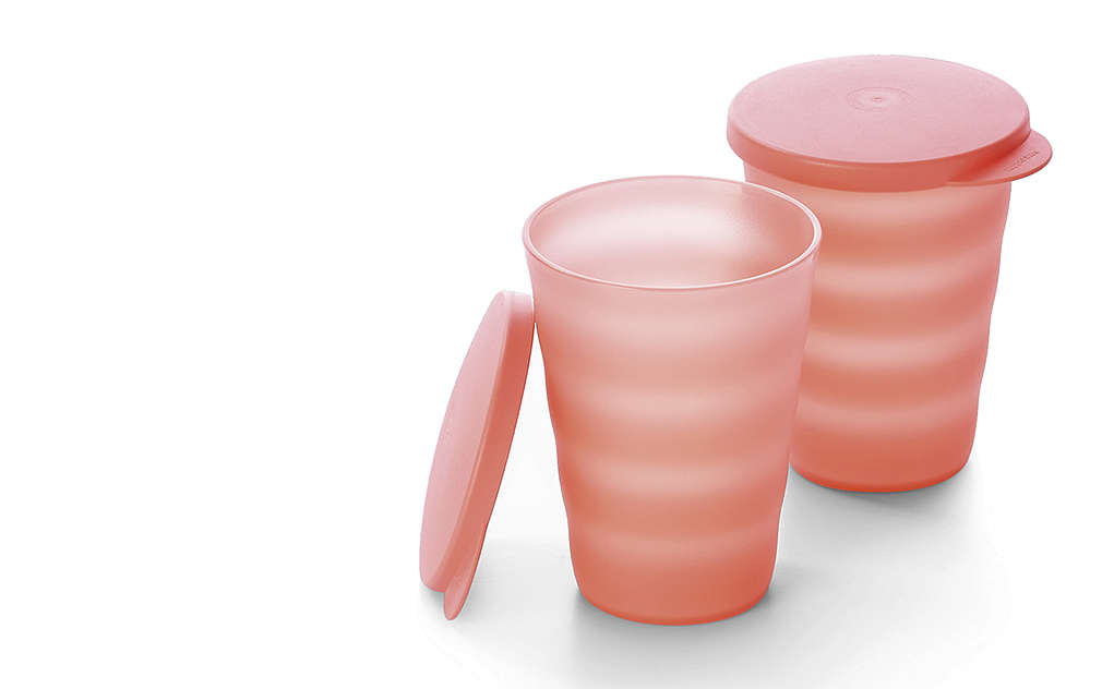 Tupperware - sada kelímků s víčkem