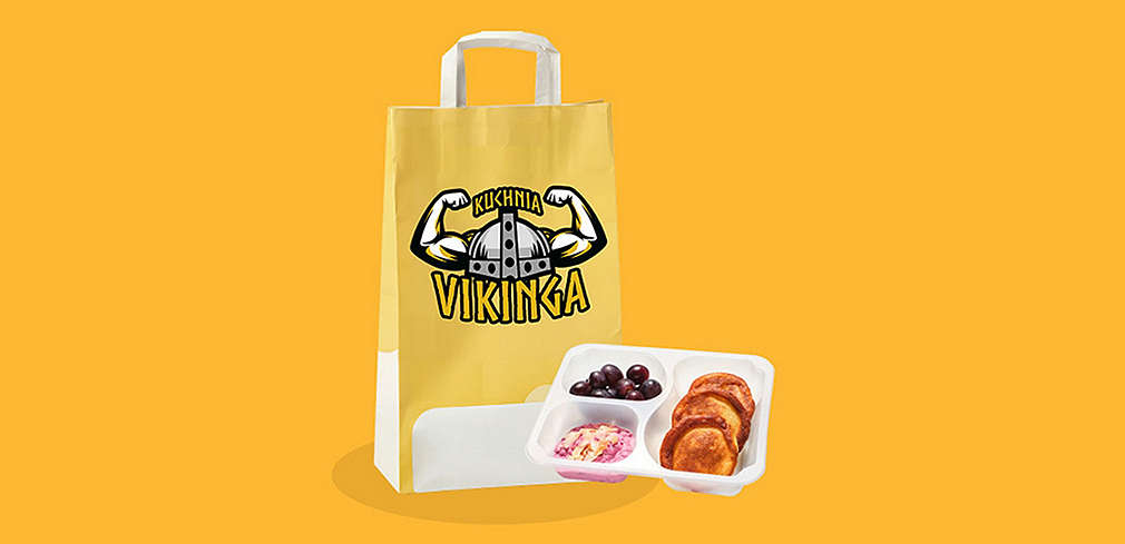 torba z jedzieniem od kuchnia vikinga