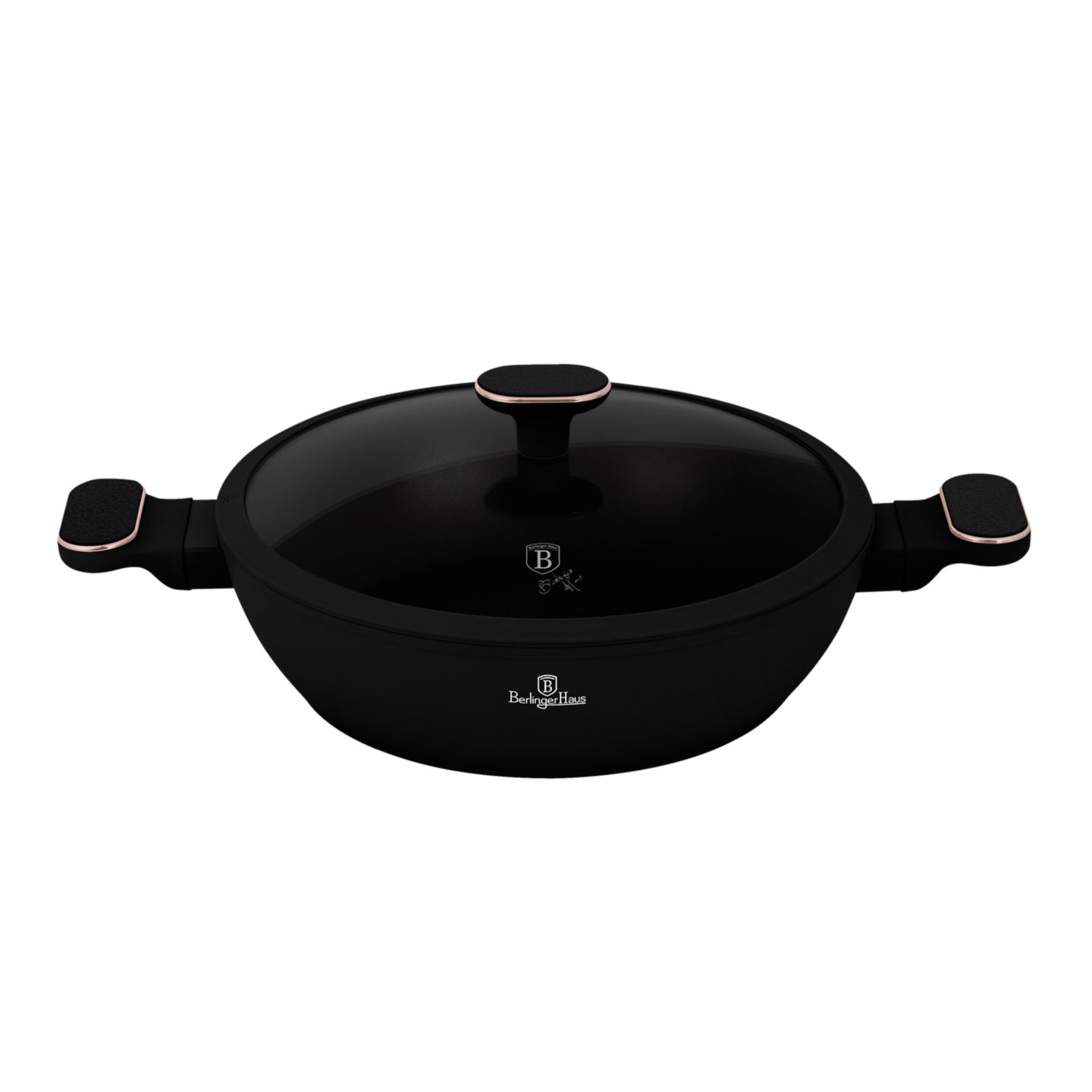 Изображение на BERLINGER HAUS Тенджера с капак Black Rose
Ø28 x 7,5 см, 3,8 л