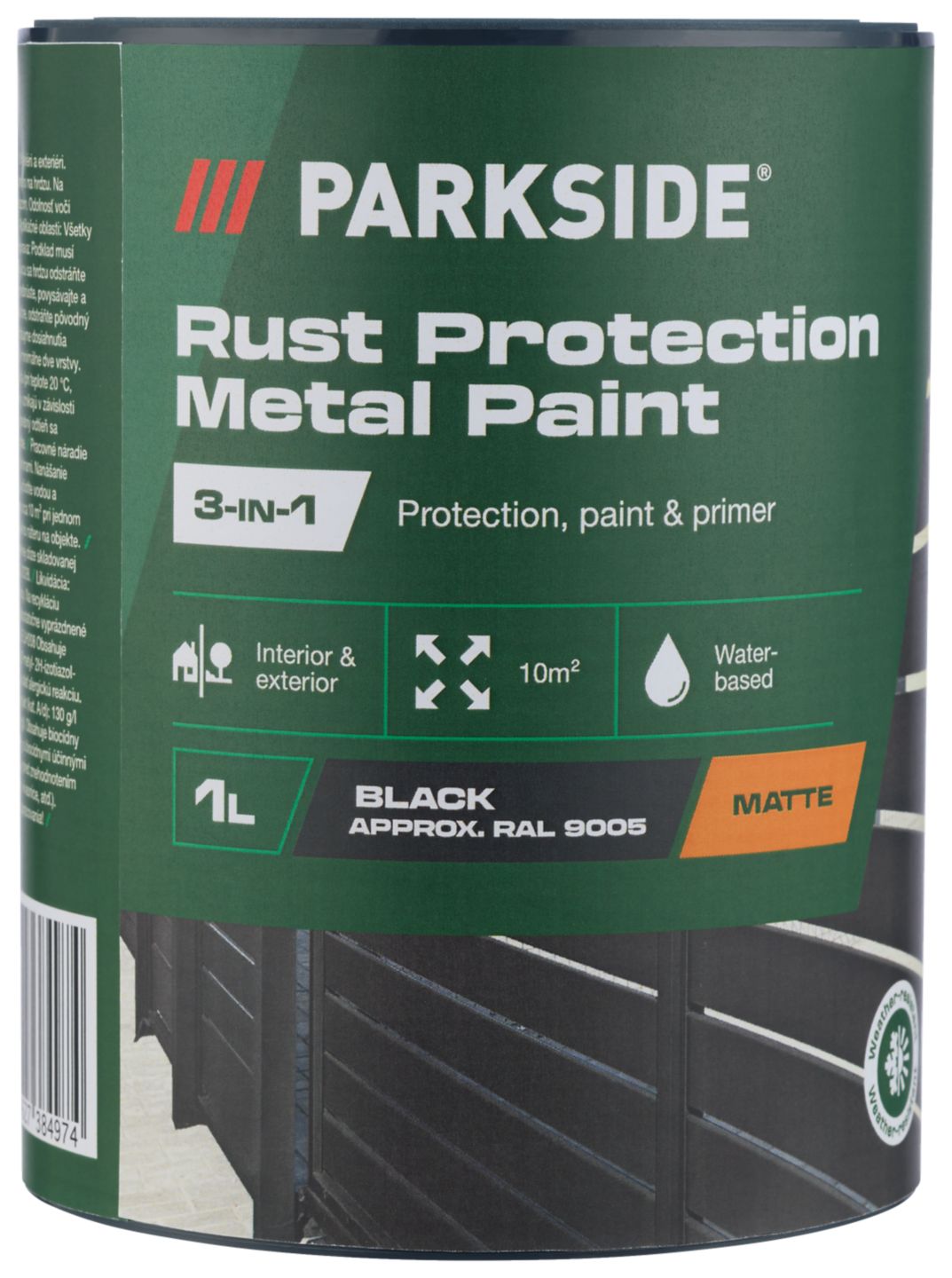 Parkside Antikorózny lak na kov