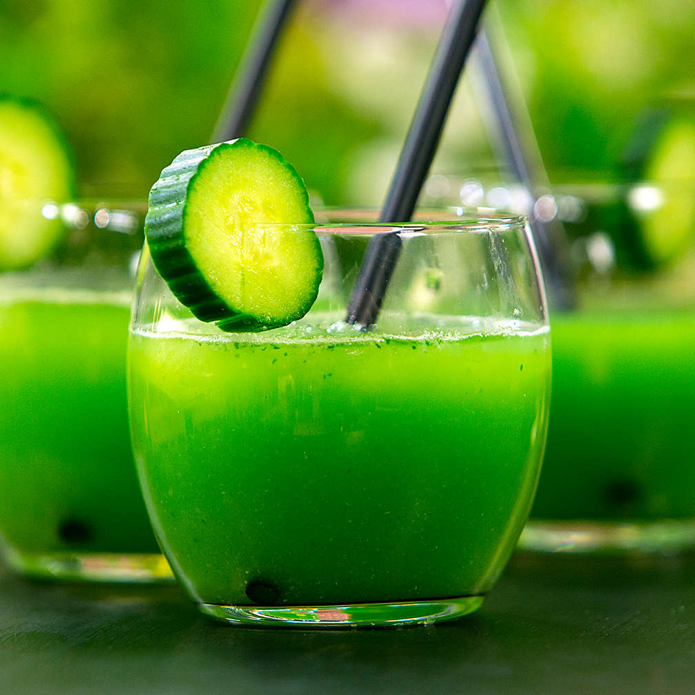 Изобразяване на рецептата Зелен коктейл