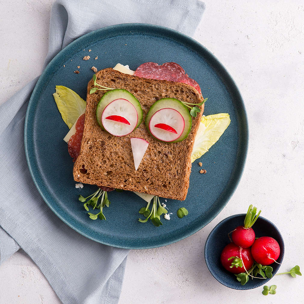 Imaginea rețetei Sandwich bufniță