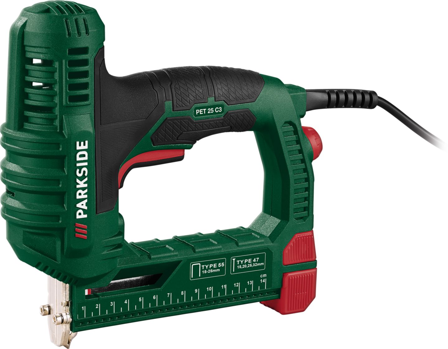 Parkside Elektrická sponkovačka
PET 25 C3