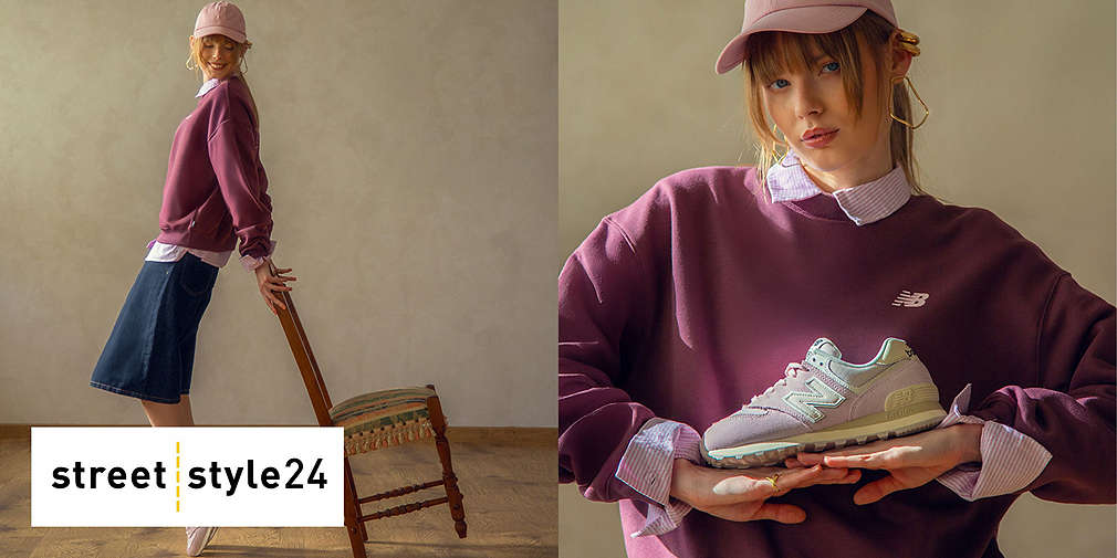 Dziewczyna trzymająca na rękach buty typu sneakers