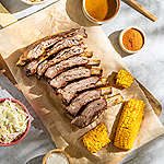 Fotografija recepta Teleća rebra iz pećnice s coleslaw salatom