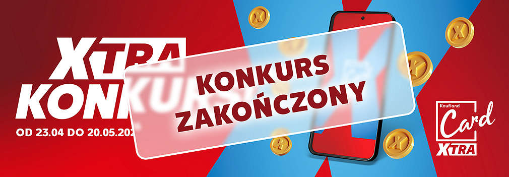 XTRA konkurs - telefon z niebieskim krzyżykiem