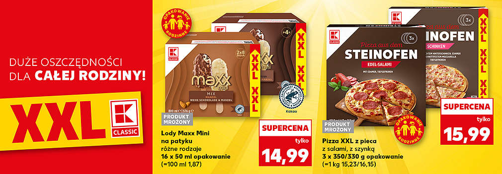 lody i pizza XXL