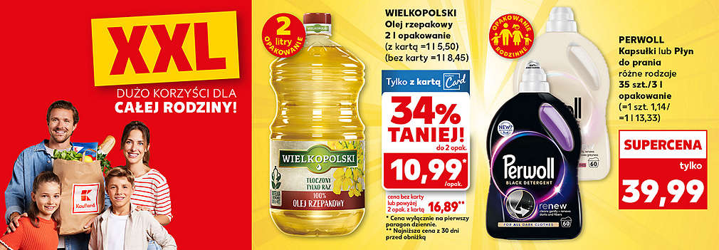 Olej i płyn do prania