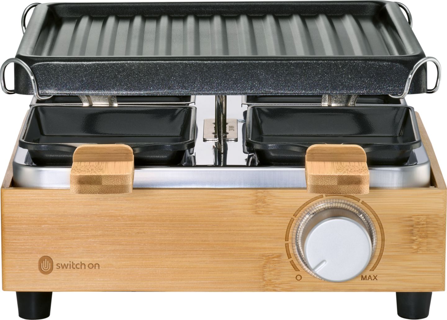Switch On Gril Raclette Bambus