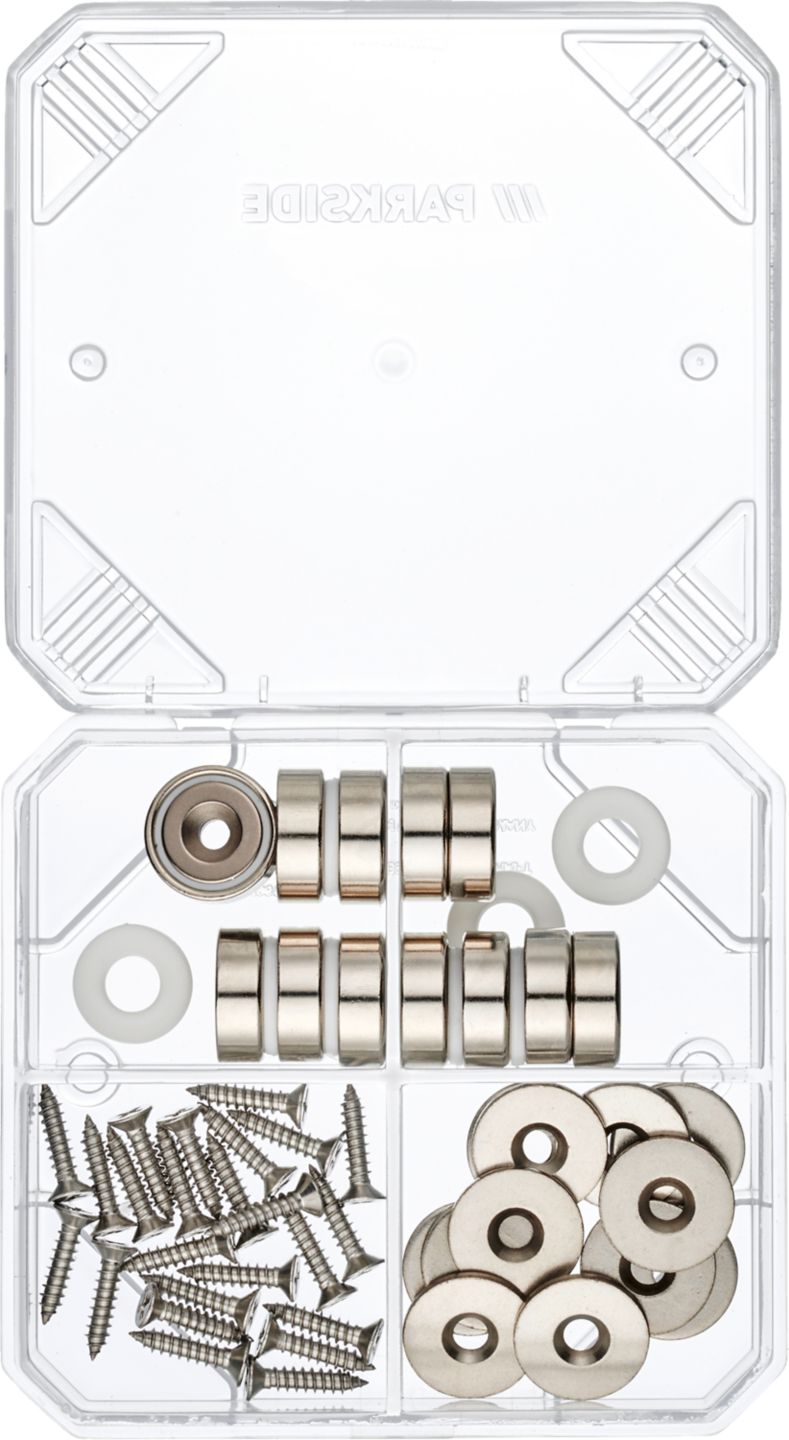 PARKSIDE® Senkkopf-Topfmagnete-Set