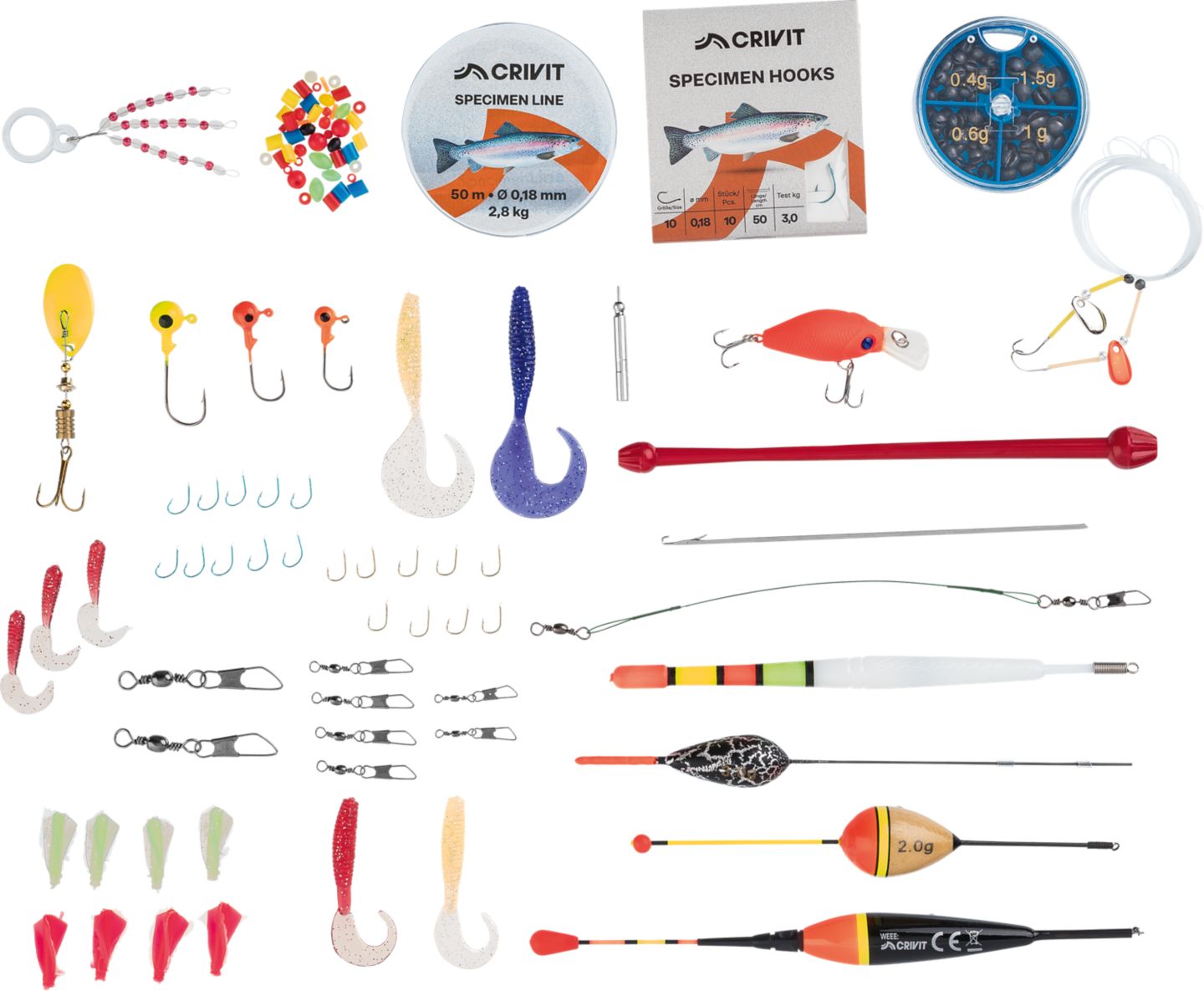 CRIVIT® Raubfischbox »Forelle/Barsch«