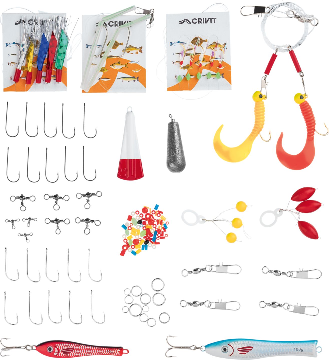 CRIVIT® Pilk- und Brandungsbox »Dorsch/Makrele«