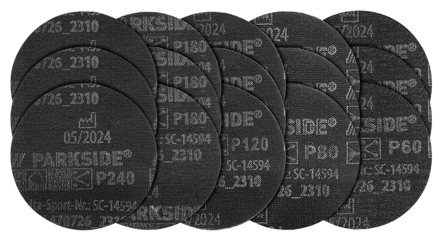 Parkside Performance Súprava brúsnych mriežok