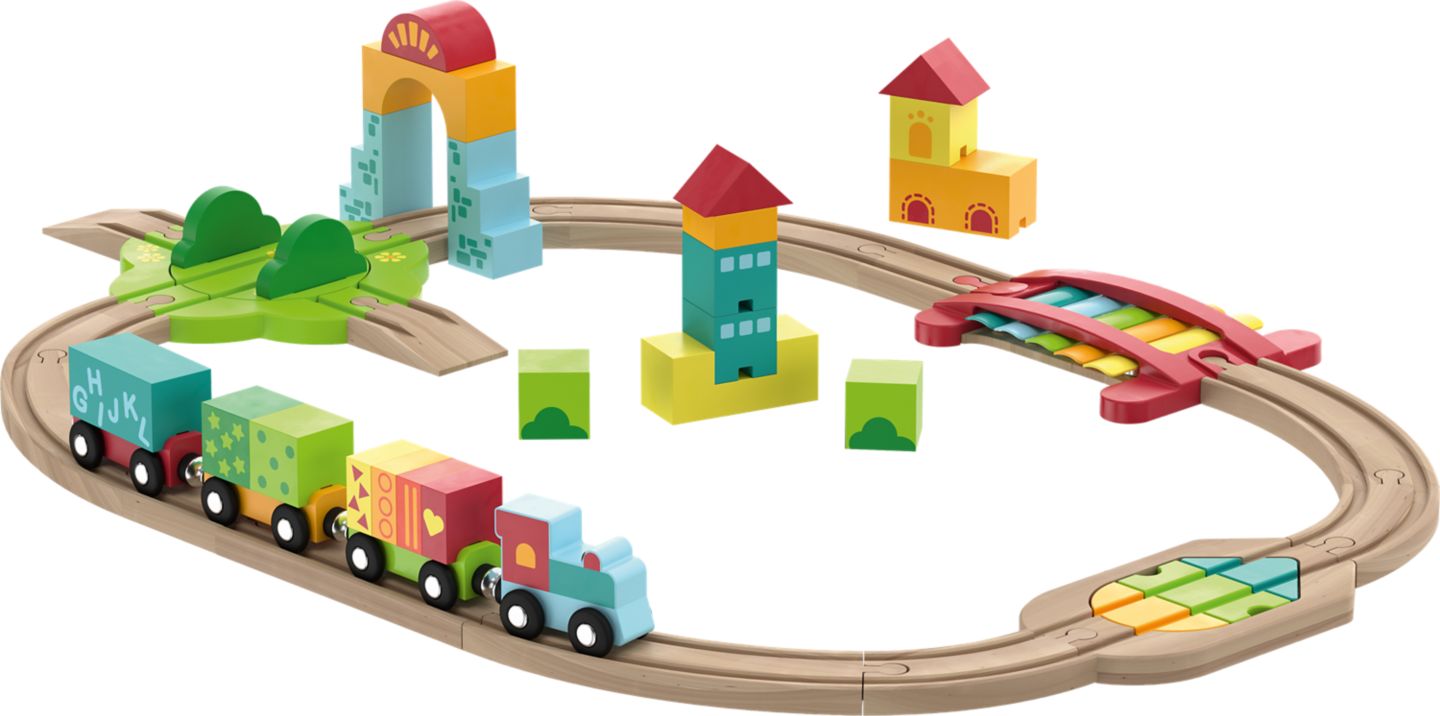 KIDLAND® »Meine erste Bahn« Montessori-Set