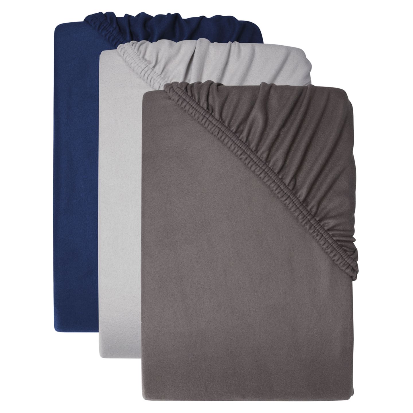 LIV&BO® Fleece-Spannbettlaken ca. 140 - 160 x 200 cm