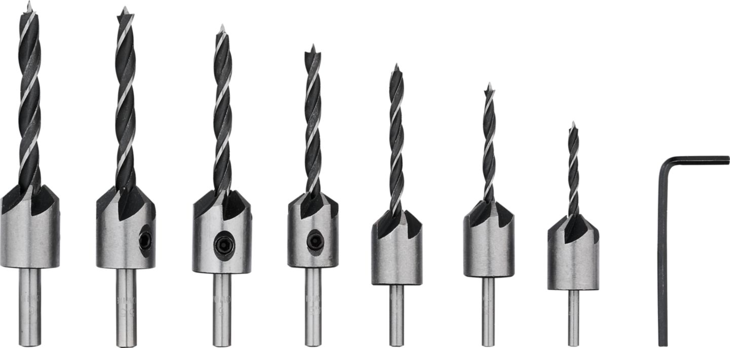 PARKSIDE® Holzbohrer/Versenker-Satz