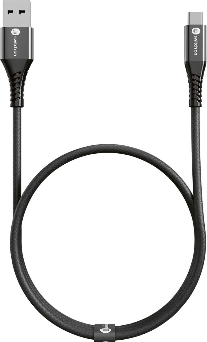 SWITCH ON® Lade- und Datenkabel USB-A auf Micro-USB