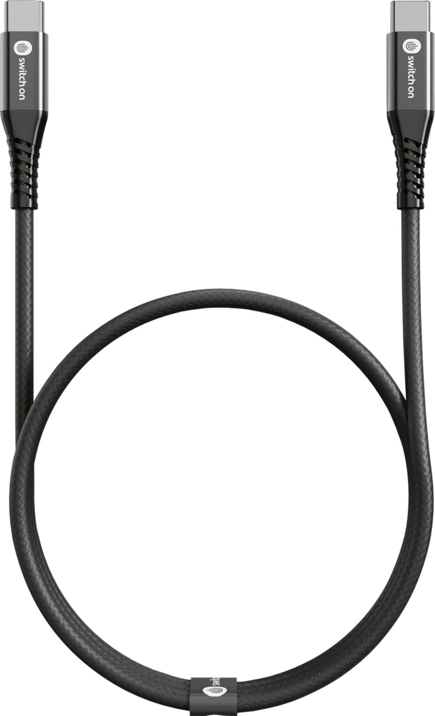 SWITCH ON® Lade- und Datenkabel USB-C auf USB-C