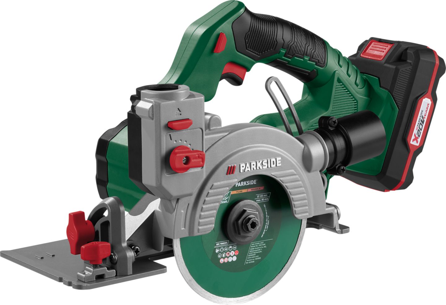 PARKSIDE® Akku-Fliesenschneider 20 V »PAFS 20«