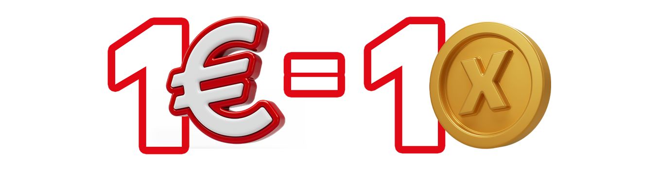 1 Euro = 1 Treuepunkt