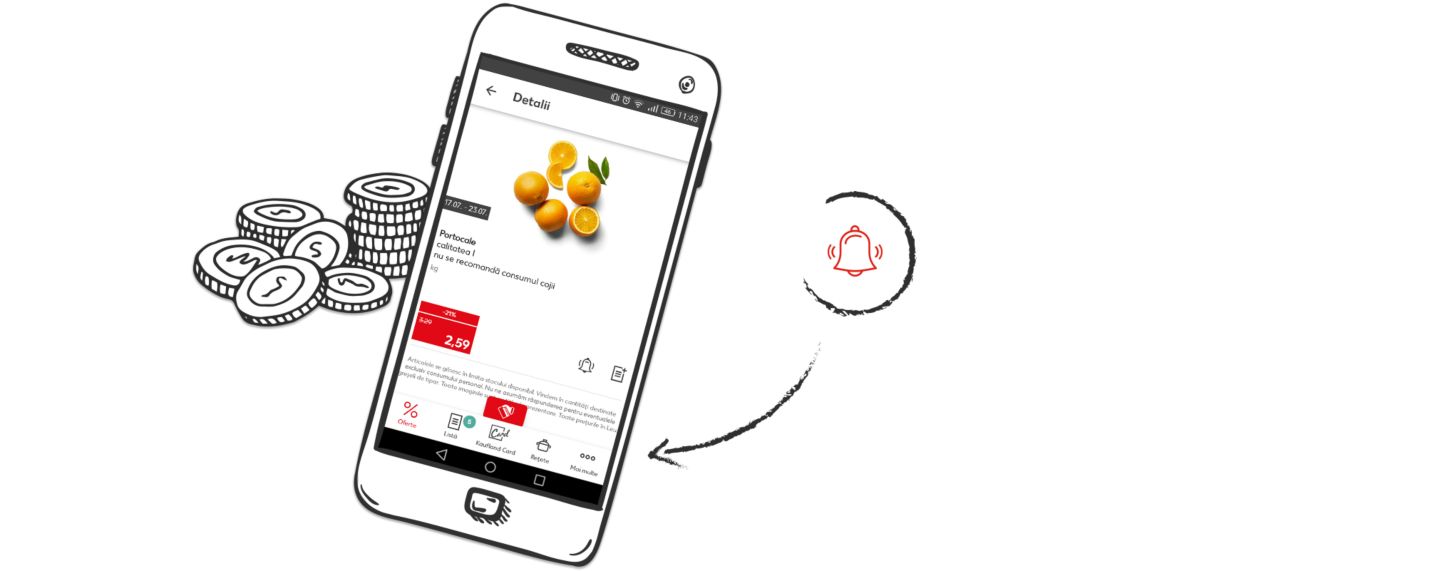 Notificari oferte app