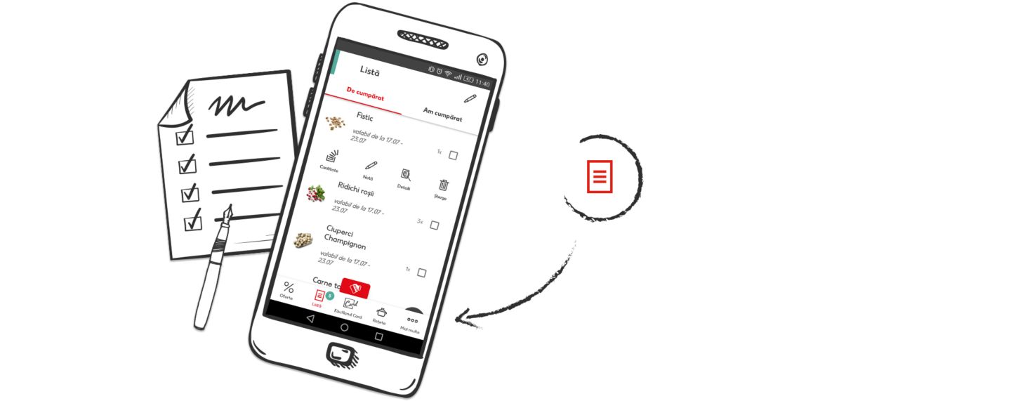 Lista de cumparaturi App