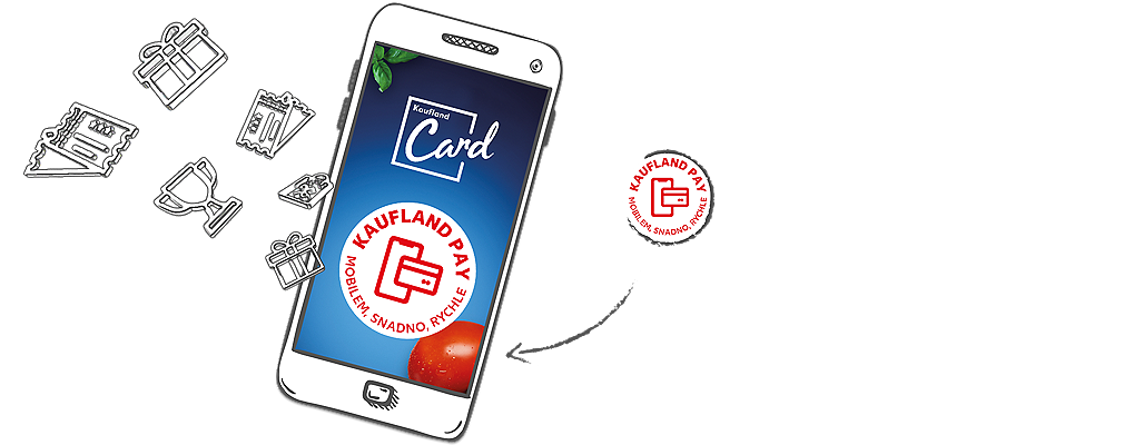 Mobilní aplikace Kaufland Pay