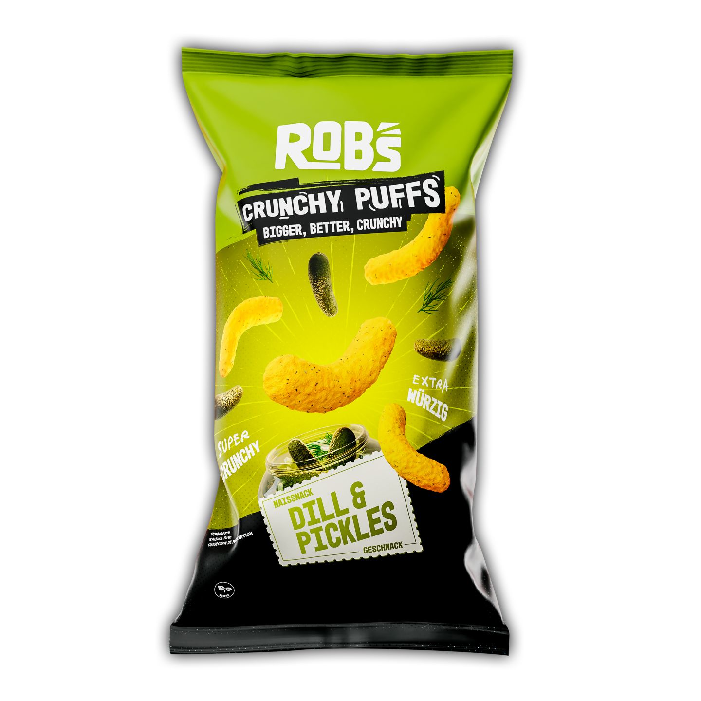 ROB's Crunchy Puffs „Dill & Pickles“