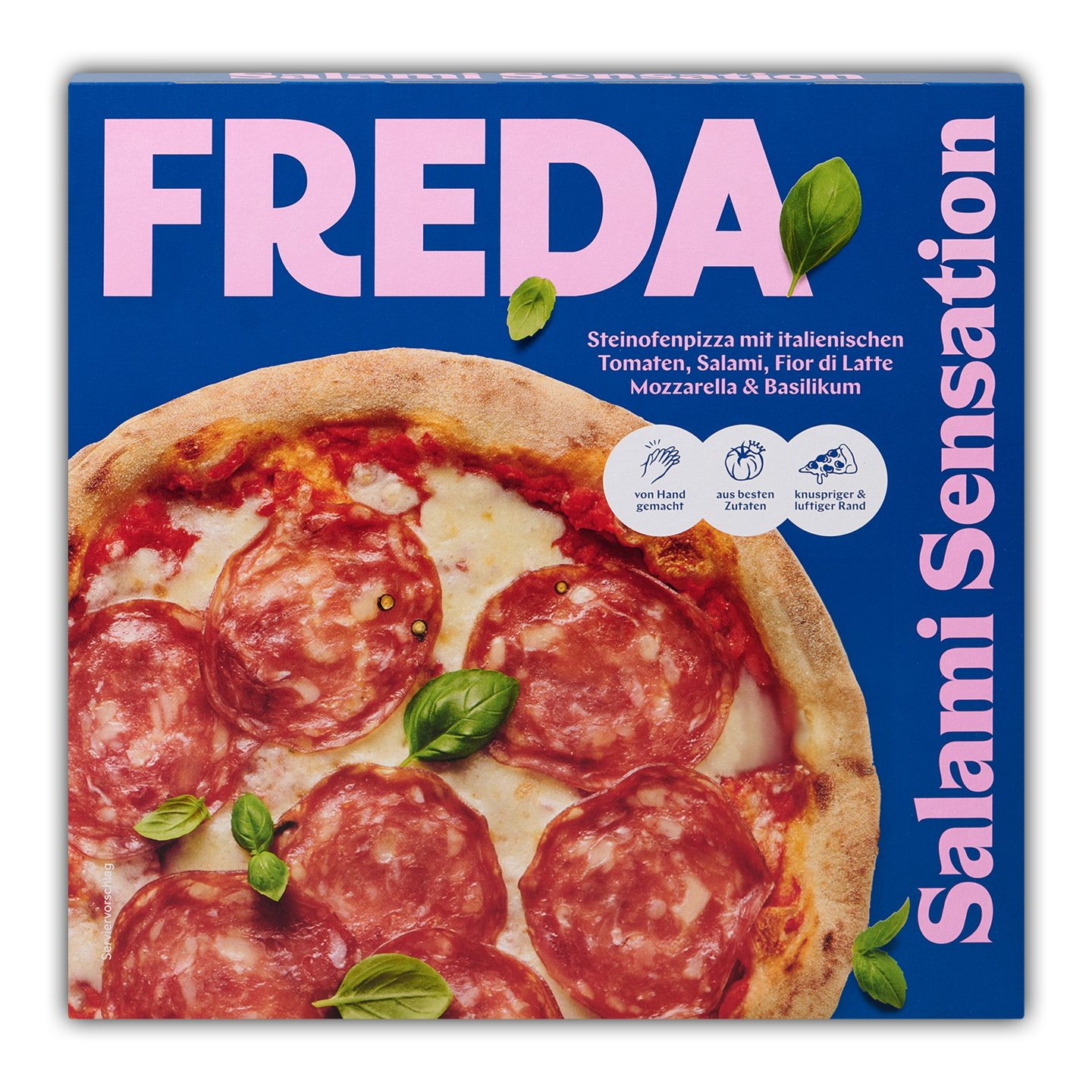 FREDA Tiefkühlpizza „Salami Sensation“