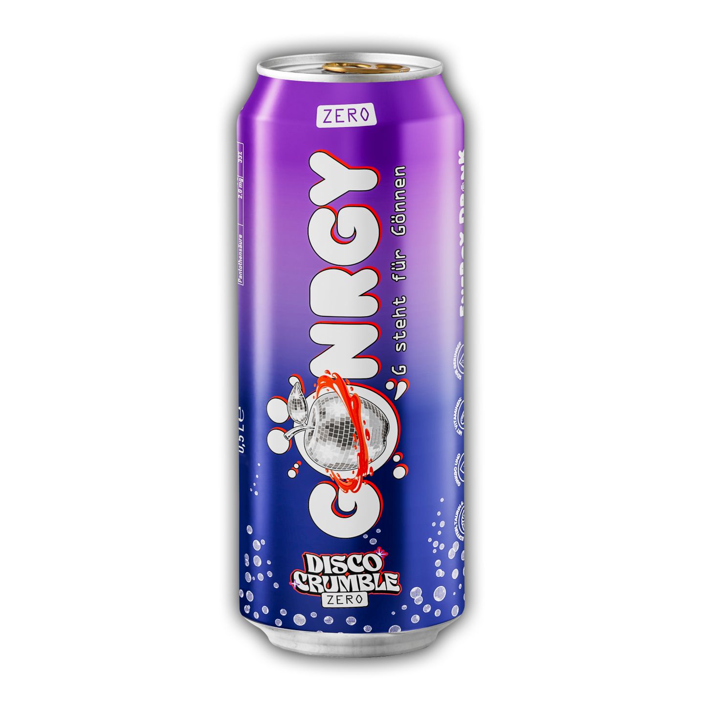 GÖNRGY Energy Drink „Disco Crumble Zero“
