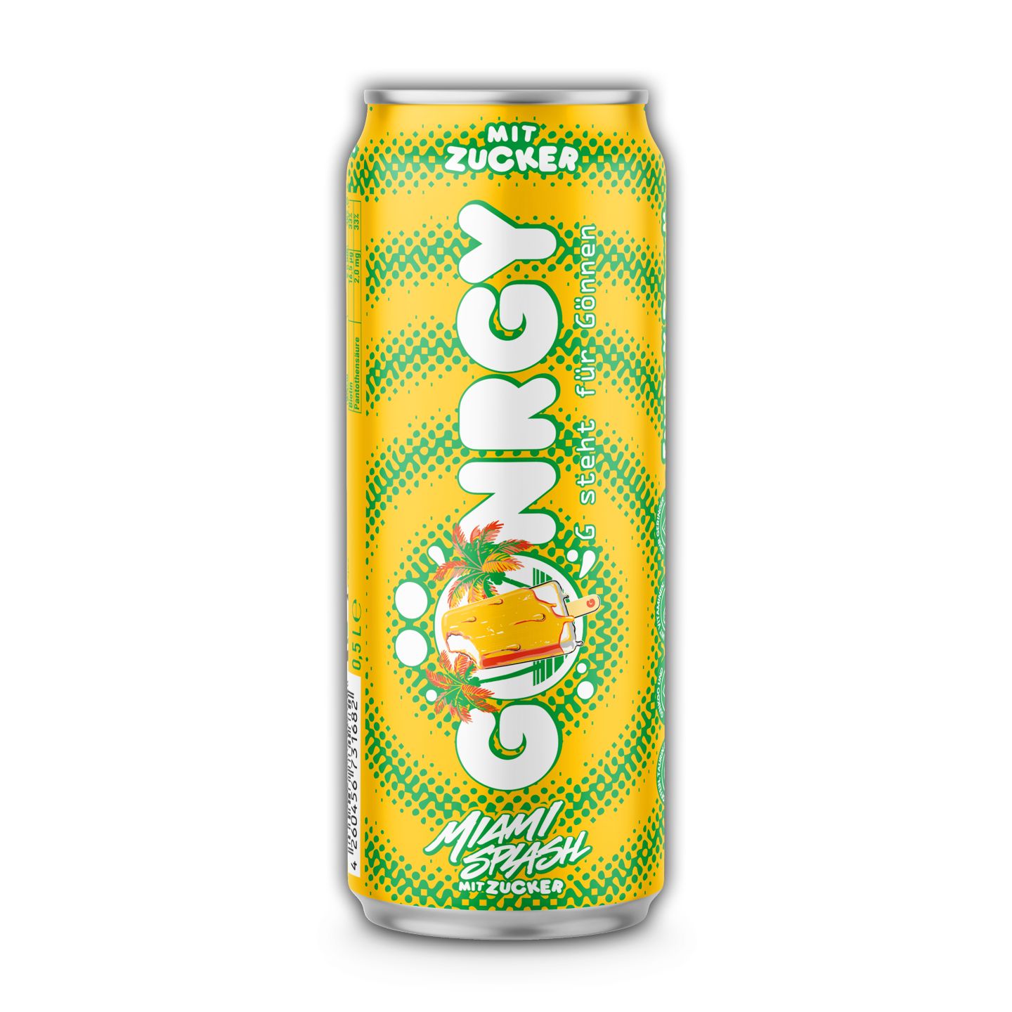 GÖNRGY Energydrink „Miami Splash mit Zucker“