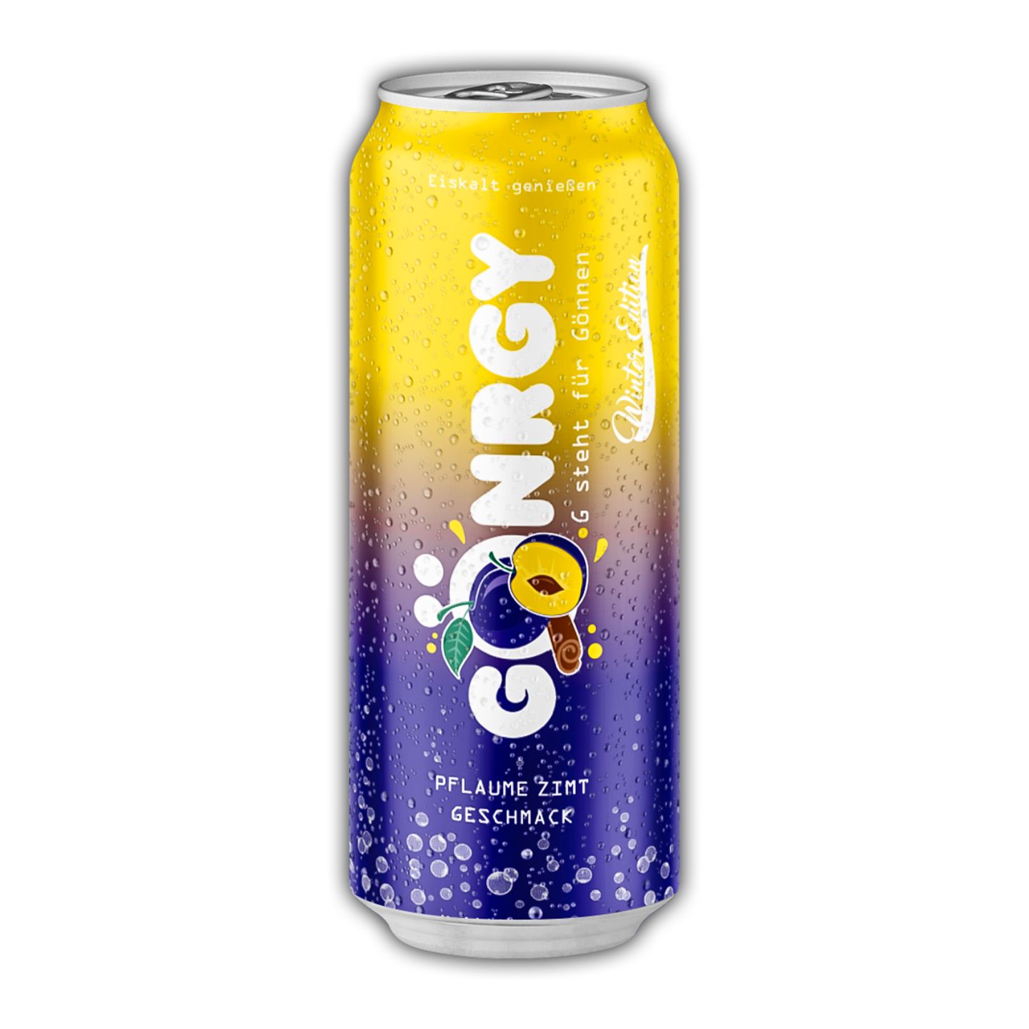 GÖNRGY Energydrink „Pflaume Zimt Zero“