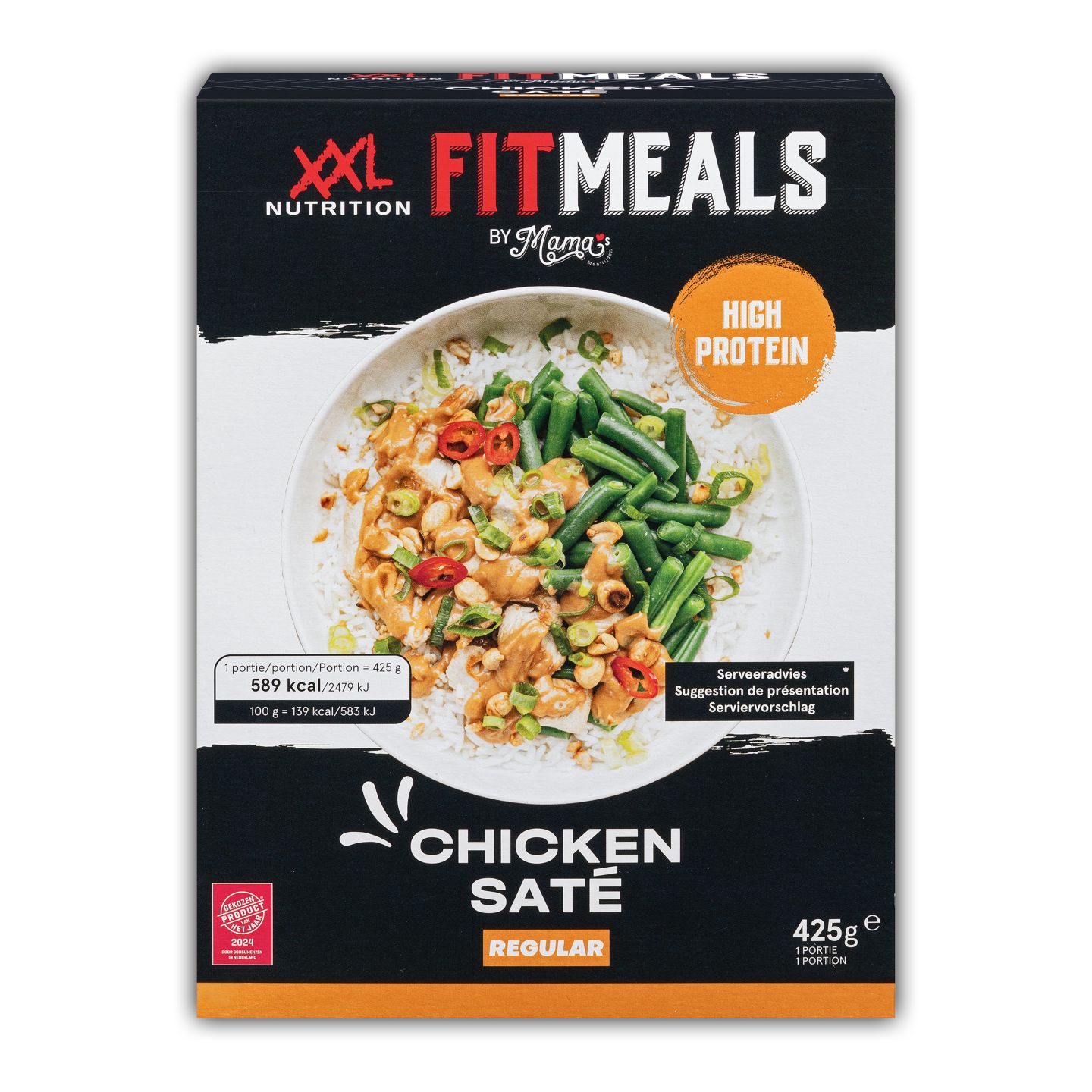 XXL NUTRITION Fitmelas „Chicken Saté“