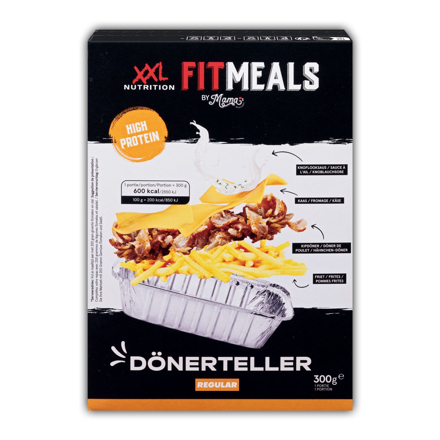 XXL NUTRITION Fitmeals „Dönerteller“