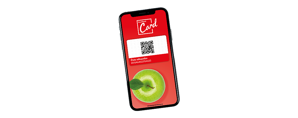 Kaufland Card v smartfóne