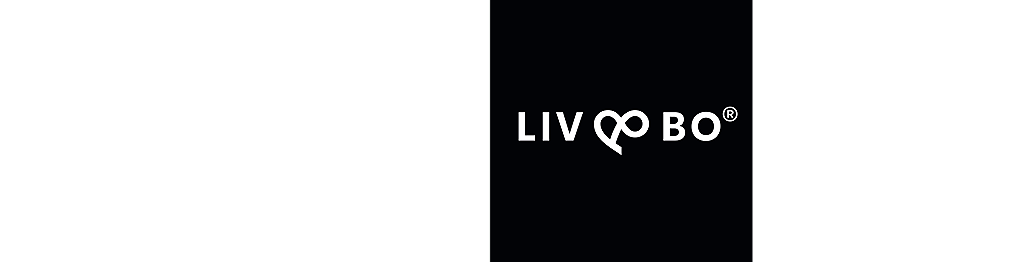Liv&Bo značka černá - logo