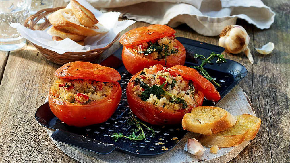 Przepis: Pomidory z grilla